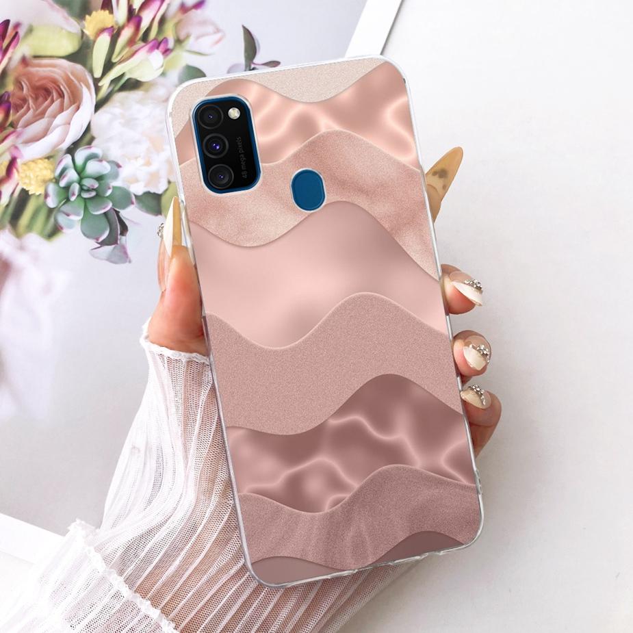 For Samsung Galaxy M21 Case SM-M215F New Fashion Painted Cover Soft Silicone Case For Samsung M21 2021 M 30 s Galaxy M30s Fundas