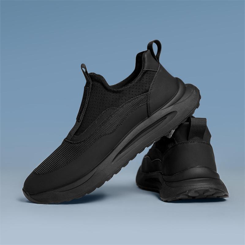 

Men s shoes summer thin versatile sports running men pedal soft-soled mesh breathable extra large size casual shoes men 48 чорний