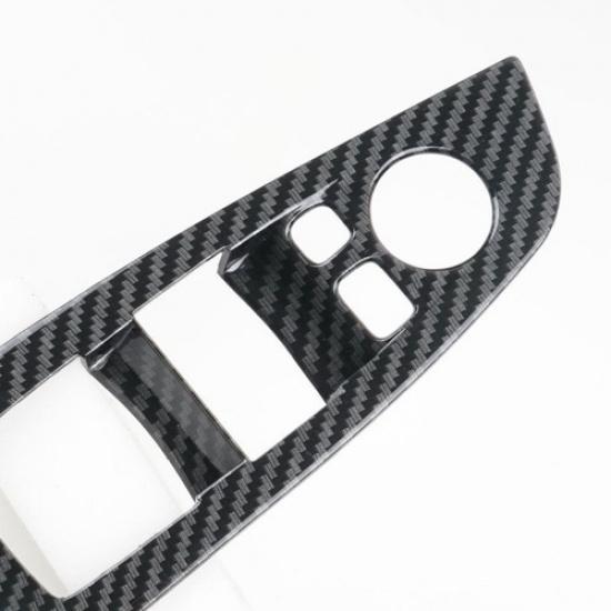 For BMW 5 Series F10 2011-17 ABS Carbon Fiber Driver side Door Pull Handle Cover