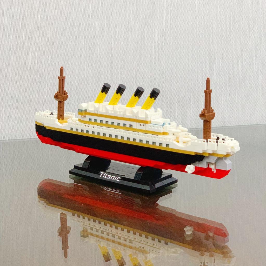 Andux Space Mini Blocks Bristol Blocks Sensory Toy Building KLJM-03 (Little Titanic 1280pcs)