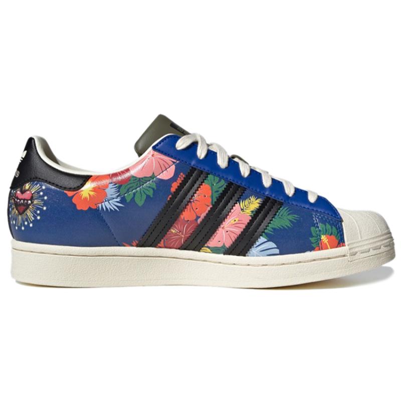 adidas Originals Superstar Shoes 'Red Black Blue' Sneakers H67923