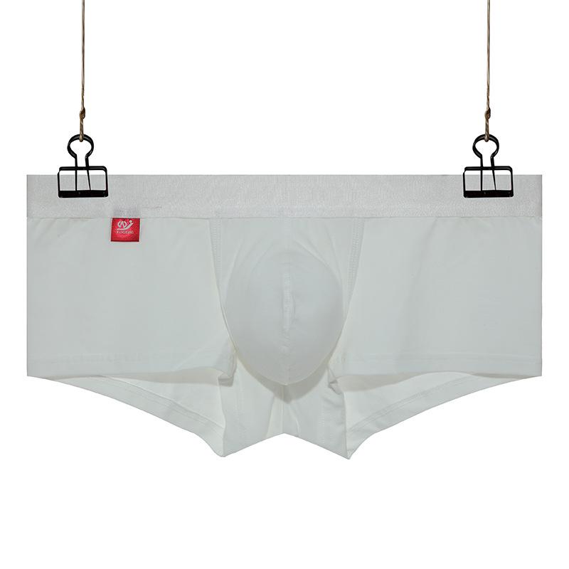 Ανδρικά Βαμβακερά Μποξεράκια Space Capsule - Αναπνέοντα, Με Μέση Ύψους, Μονόχρωμα, Μεγάλα Μεγέθη