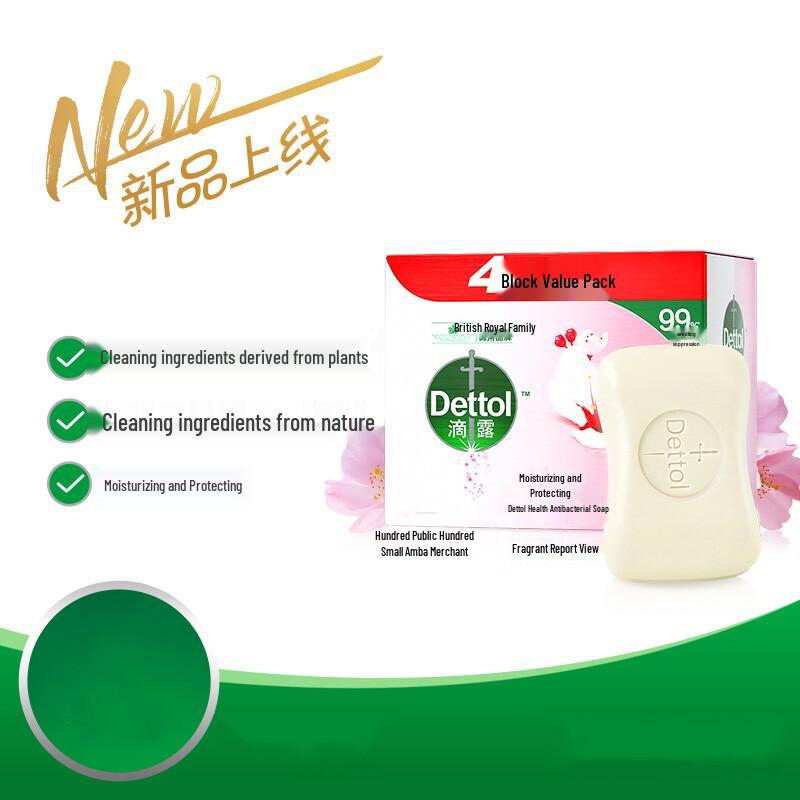 Dettol Moisturizing Germ Protection Soap Bar