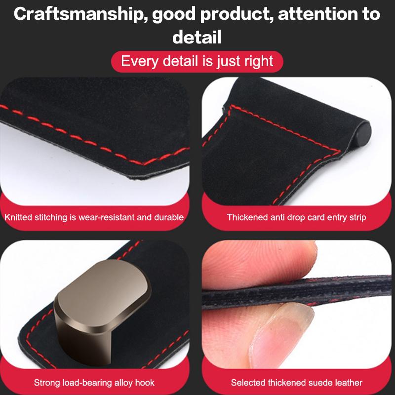 Gancio Nascosto Universale per Vano Portaoggetti Auto per Borsa da Passeggero, Porta Cappello, Porta Ombrello, Organizzazione Interni, Accessori Auto