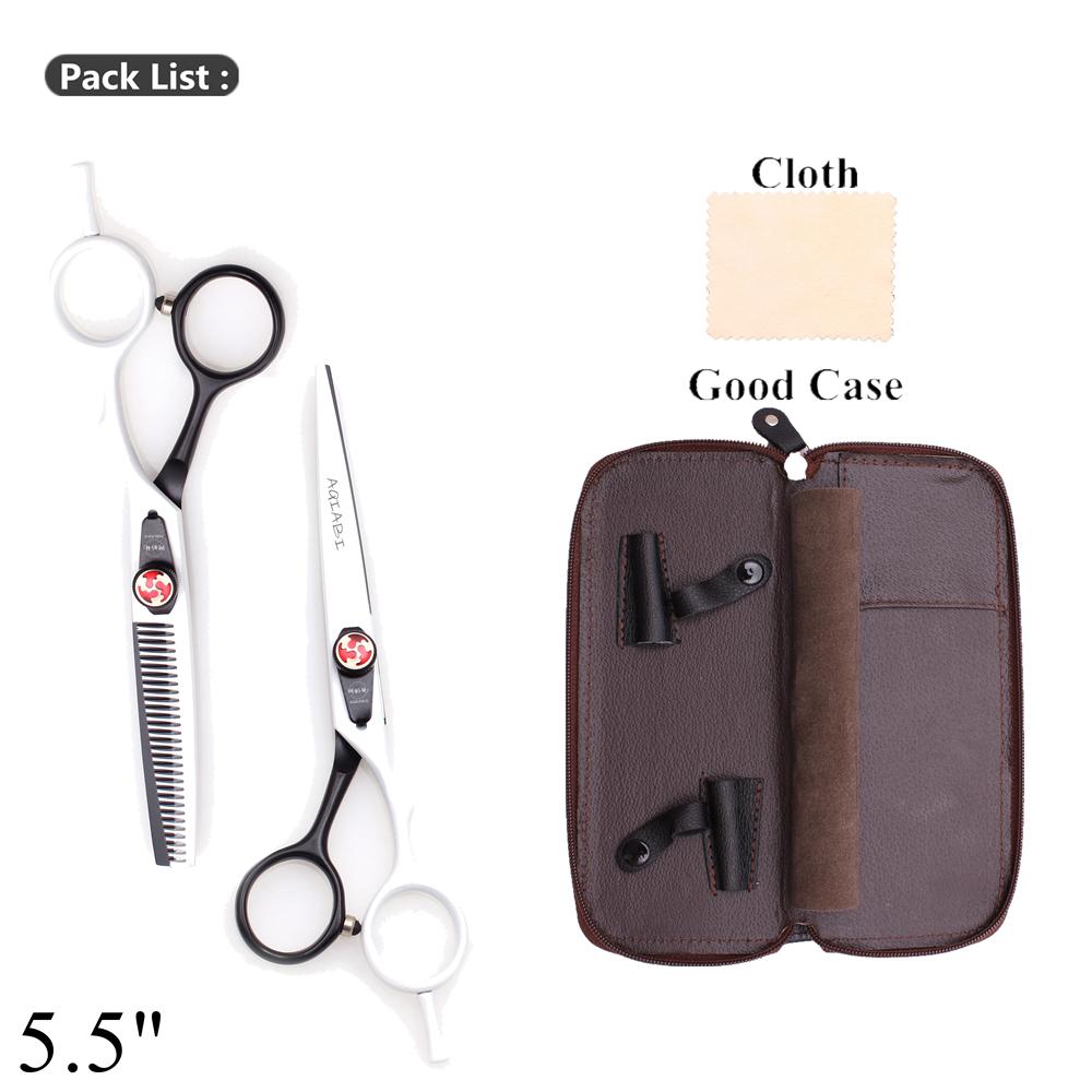Hair Scissors Professional 5.5" 6.0" Aqiabi Thinning Scissors Shop Hair Cutting Scissors Haircut Shears A1018