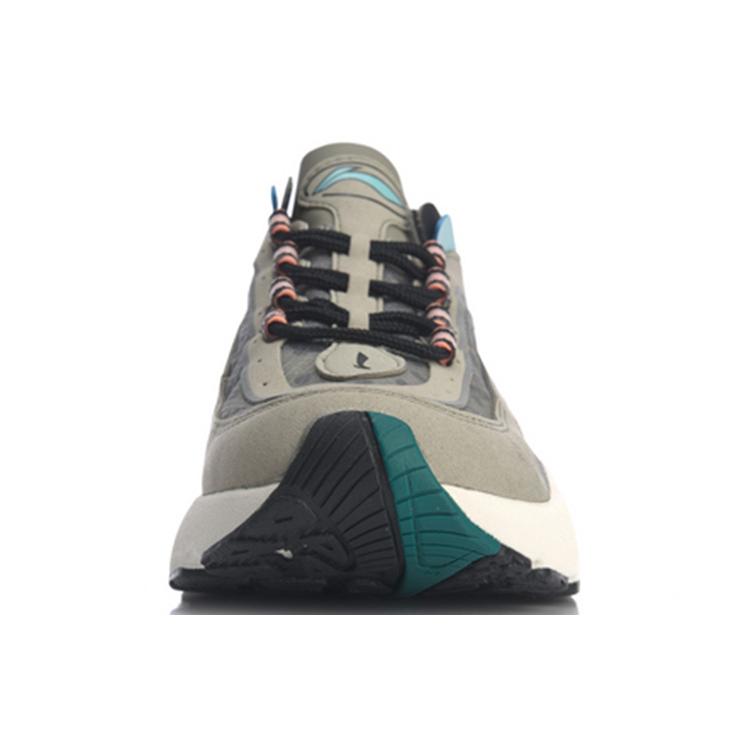 New LiNing V8 Anti Slip Wear Resistant Low Top Running Shoes Women's Camel Gray ARHP128-10
