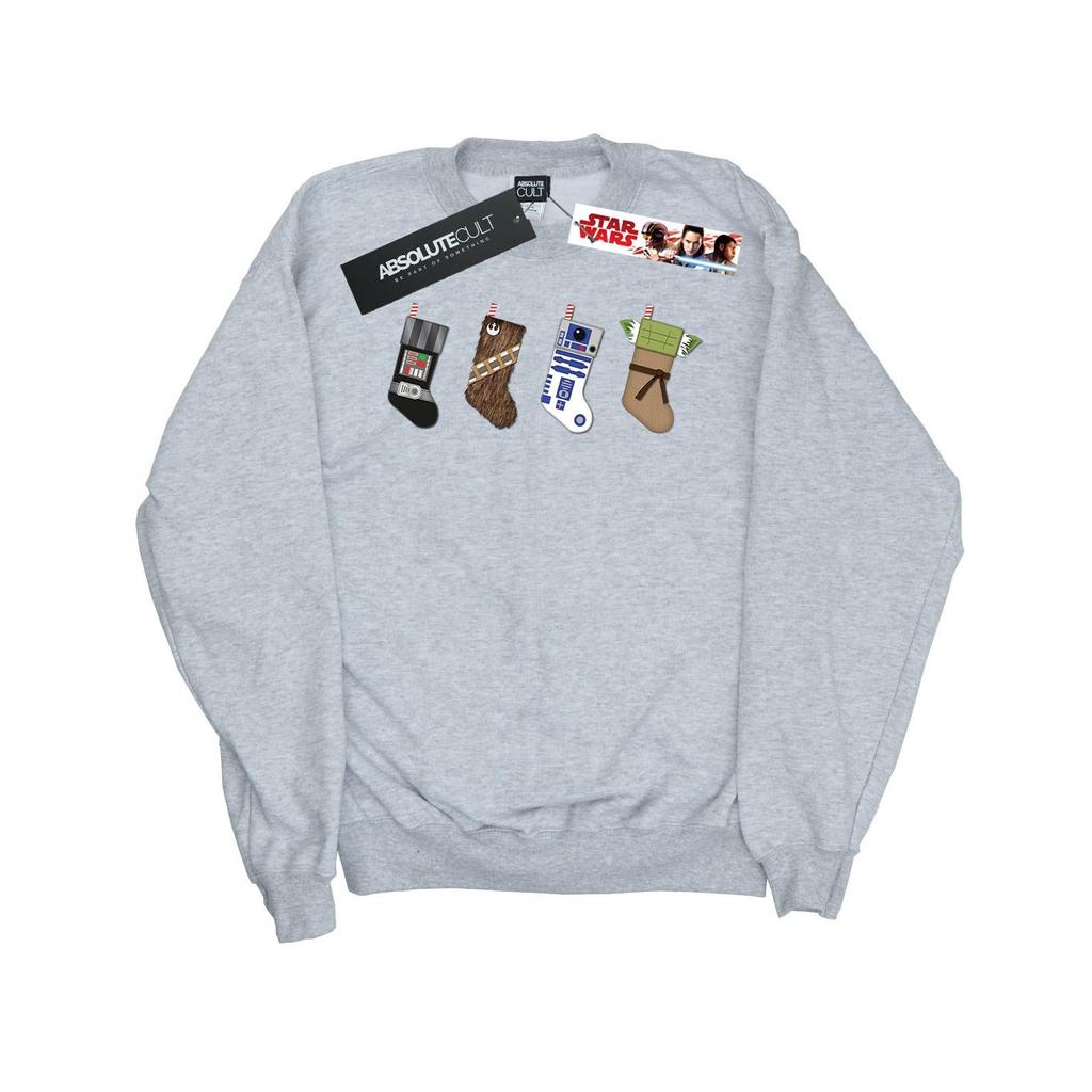 STAR WARS Boys Christmas Stockings Sweatshirt