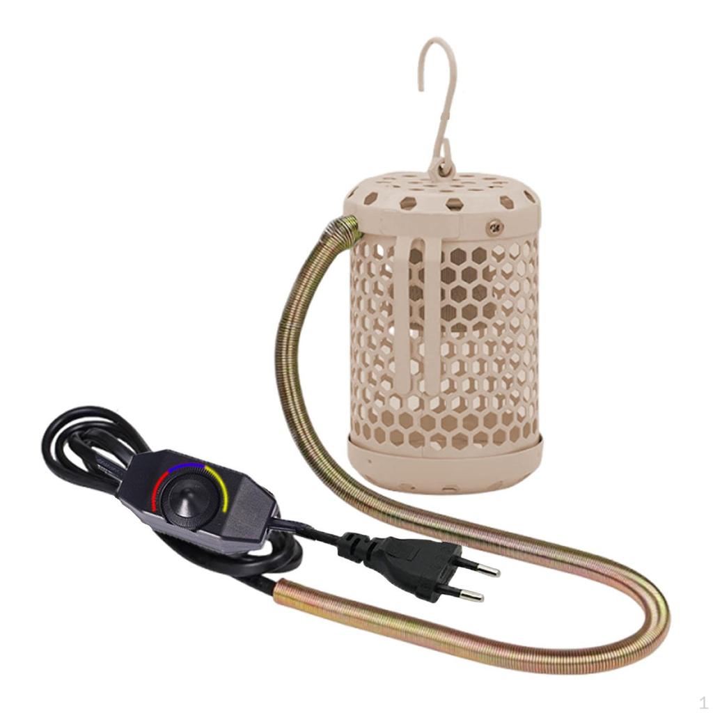 Klosz do lampy grzewczej dla gadów Tylko osłona grzewcza dla kameleona węża kurcząt Nie regulowana temperatura