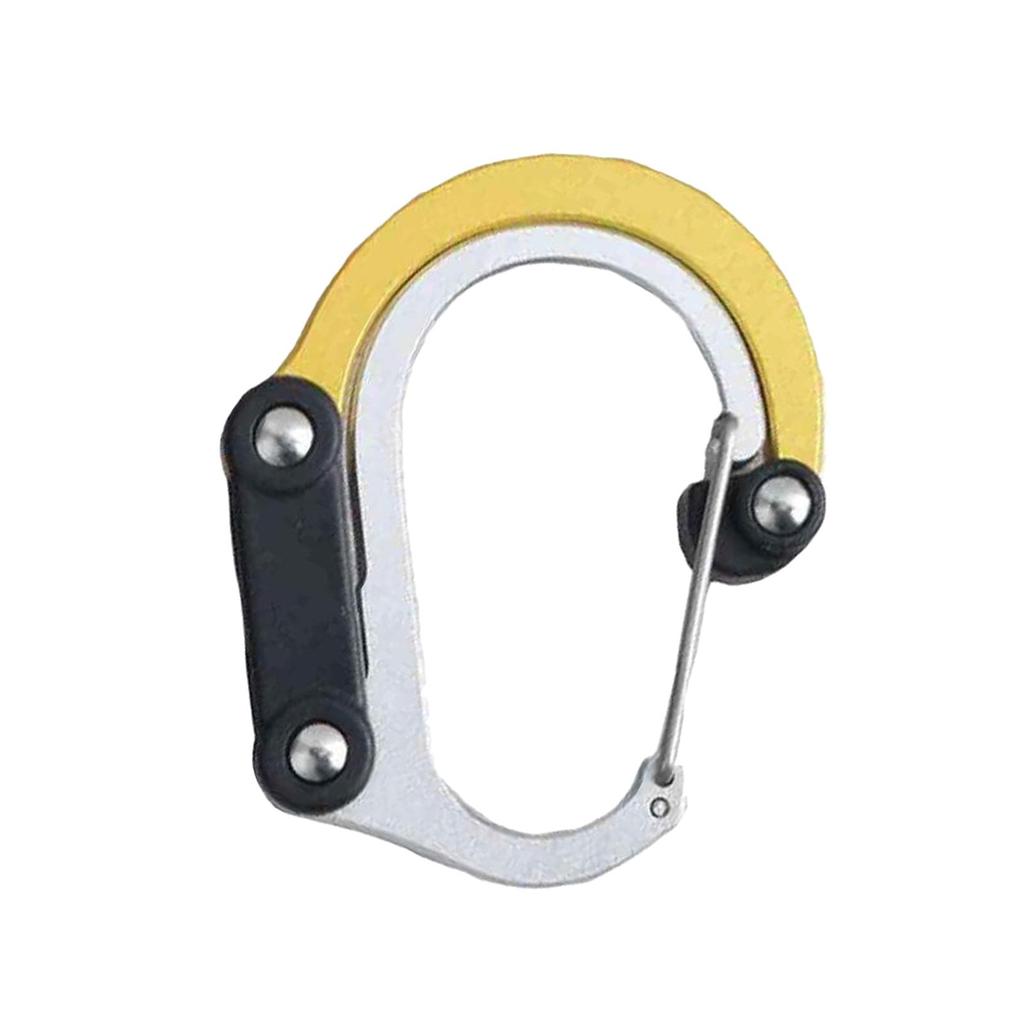 Deluxe Carabiner Clip and Hook for Travel Camping Backpack Handbag Bag
