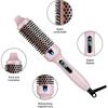 Thermal Brush Curling Brush, Negative Ionic Heated Thermal Round Brush for Blowout Look, Curling &