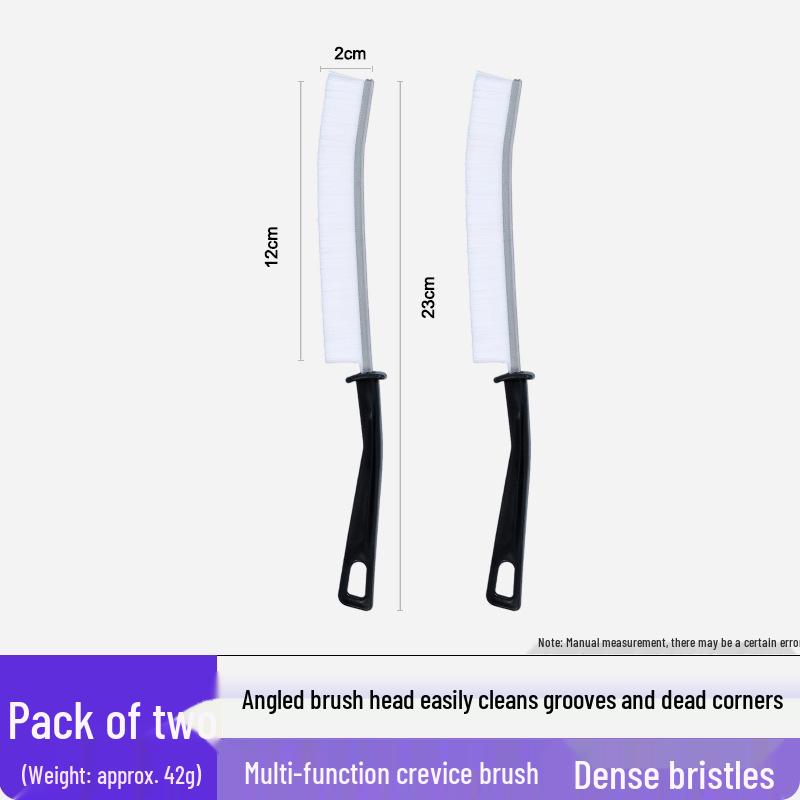 Multifunctional Hard Bristle Brush for Bathroom, Kitchen, Tile, and Window Cleaning