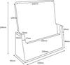 Acrylic A4 Desk Stand