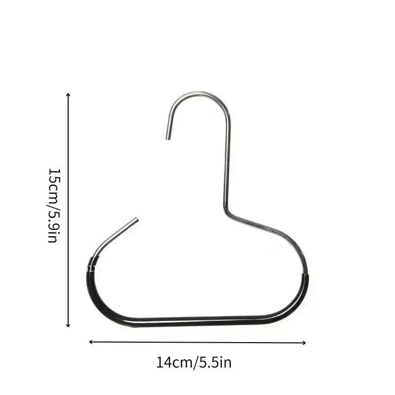 1-10pcs Circle Ring Hat Hanger Non-marking Non-slip Hat Storage Hook Closet Bedroom Saving Space Scarf Towel Tie Hanging Rack