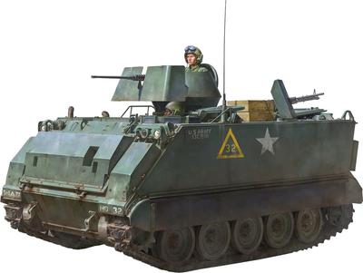 Tacom Hobby HQ Americký obrněný transportér M113A1 ACAV 2 v 1 Plastikový model Andyho 1/16 Transportér/M113A1 TKOAHHQ-009