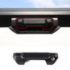 Matte Black Rear Tailgate Handle Cover Trim ABS For Toyota Tundra -23