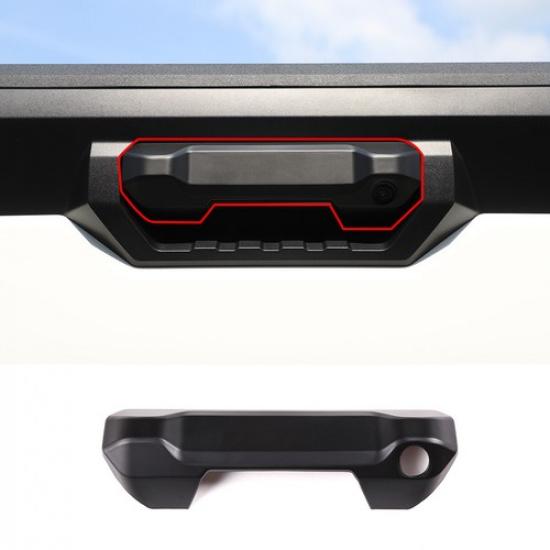 

Matte Black Rear Tailgate Handle Cover Trim ABS For Toyota Tundra -23