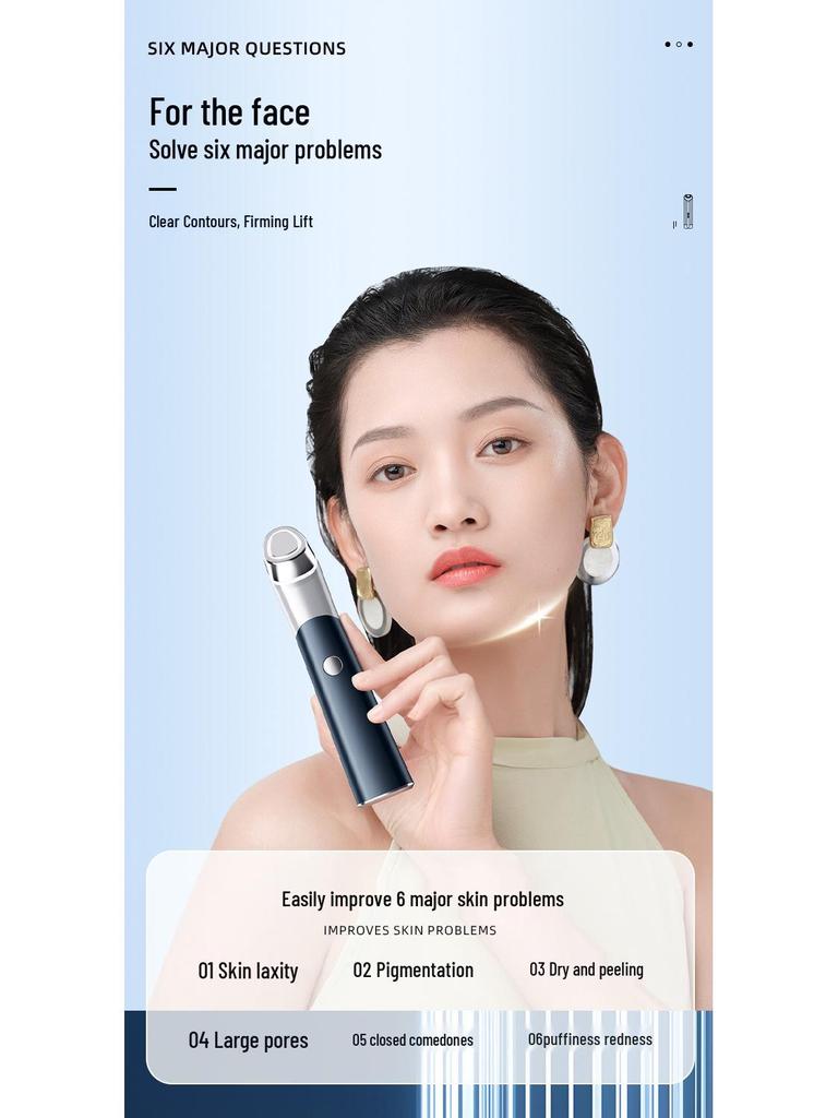 Portable Salon-Grade Microcurrent Eye Massager - Handheld EMS Beauty Device