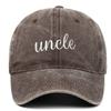 Washed Cotton Embroidery Baseball Cap Vintage Baseball Cap Fashion Couple Baseball Hats