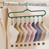 Windproof Clothes Drying Rack Stainless Steel Socks Underwear Clips Hat Rack  for Home Dormitory