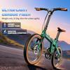 PULUMA PT20 City Commuter Electric Bicycle , Electric Bike 250W Motor , 36V 7Ah Battery, 20x2.0 Inch Tires, Lightweight Folding E-Bike for Adults