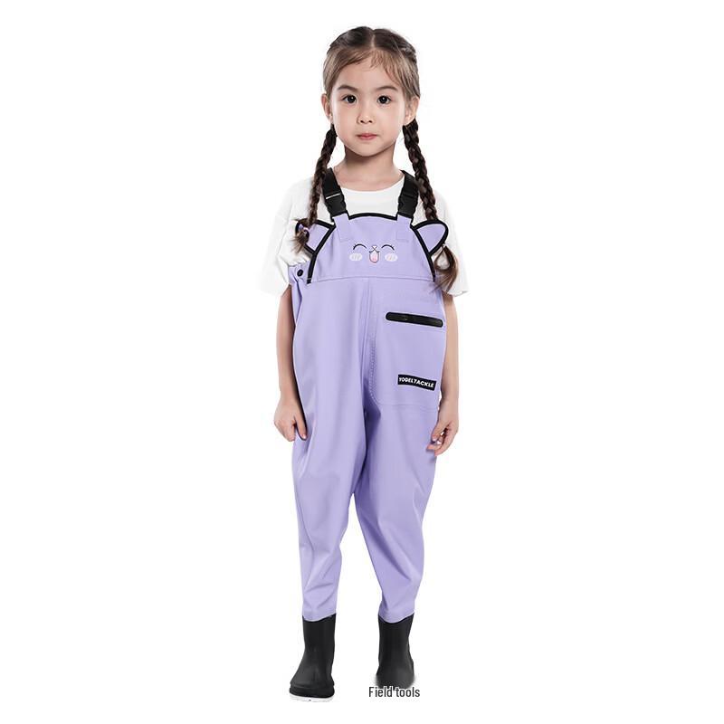 

Kids Half-Body Wading Pants with Integrated Rain Boots 30.5 (Inner Length 19.5CM)