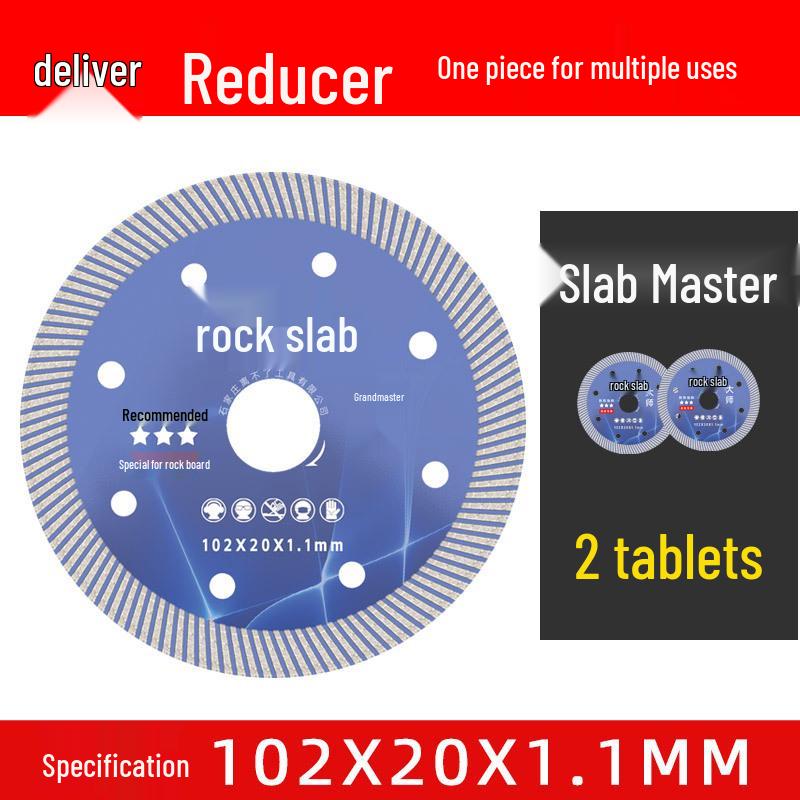 Ultra-Thin Tile Cutting Disc: Chip-Free Ceramic, Vitrified, Marble, Rock Slab Dry Saw Blade.