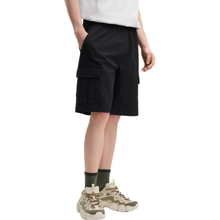 Fila Original Cool Touch Comfortable Simple Casual Shorts Men Shorts F11M639802F-BK