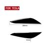 For 17-22 Tesla Model 3/Y Lamp Eyebrow Piano Black Bright Black Car Interior Decoration Accessories