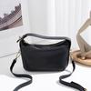 Lychee patroon draagbare kleine tas dames winter nieuw eenvoudige forens schoudertas modieuze zachte lederen sluiting schoudertas