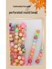 Iridescent AB Color Bubble Beads – Handmade for DIY Bracelets, Wedding Dress Accessories, and Imitation Pearls