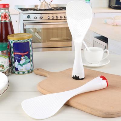 Špachtle na rýži Tepelně odolná Proti opaření Zrnitý design Volně stojící plastová rýžová lopatka šetřící práci
