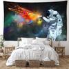 Nachthimmel Universum Astronaut Wandteppich Hängen Abstrakte Landschaft Hippie Tapitz Hexerei Schlafzimmer Wohnzimmer Wohnkultur