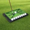 Path Feedback Golf Mat Golf Precision Swing Mat Heavy Duty Outdoors Equipment With No-Slip Base For Rough Fairway Divot
