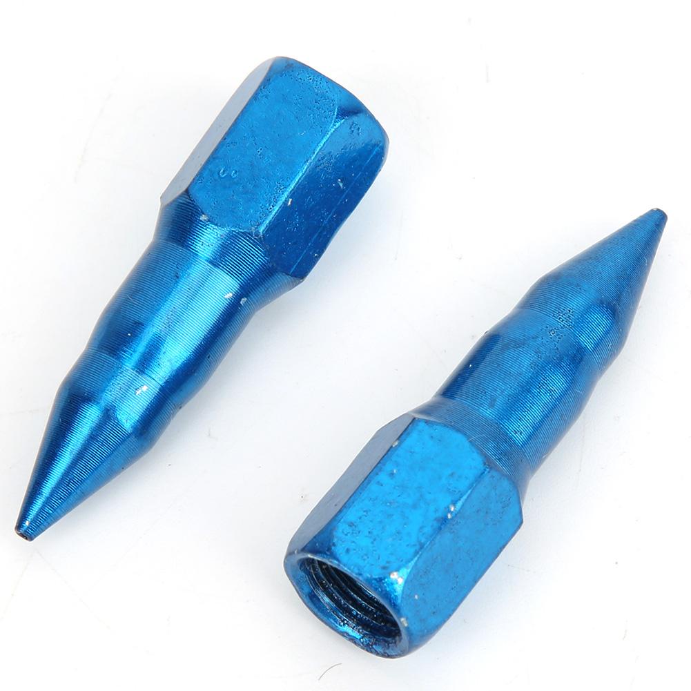 2 Pcs Grse Nozzle All Steel Needle Nose Dispenser Grse Accessory Less thanbr(Blue )