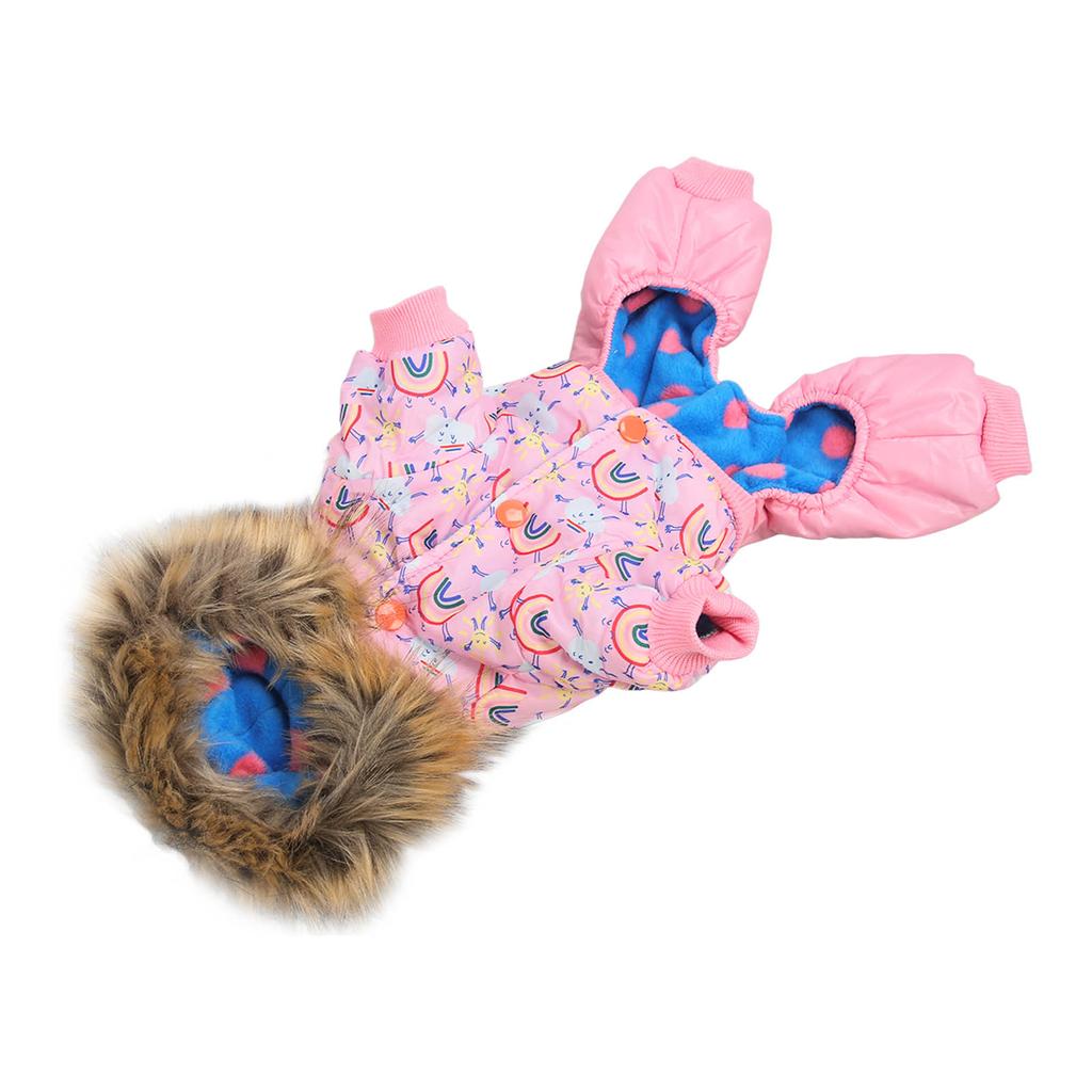 Vinterhuvtröja för husdjur Klassisk Söt Mjuk Bekväm Lös Mångsidig Hundvinterkläder för Inomhus och Utomhus L