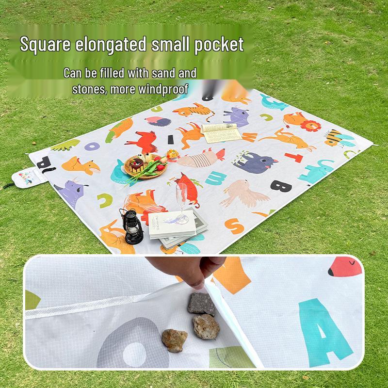 Ultra-Light Waterproof Camping and Beach Mat - Thickened, Moisture-Proof, Portable Picnic Floor Mat