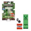 Mattel Minecraft Action Figures Accessories with Scale Collectible Toy Set & 2-Pack Creeper, 3.25-Inch