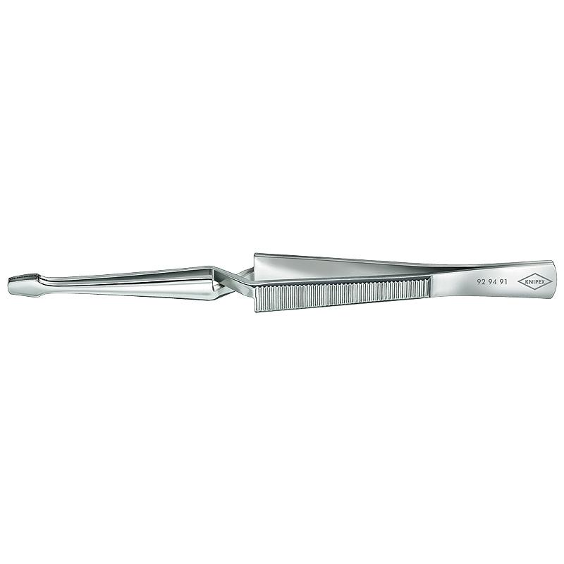 

Пинцет Knipex Kn-929491 Крестообразные трапециевидные зубчатые бранши 160 мм хром