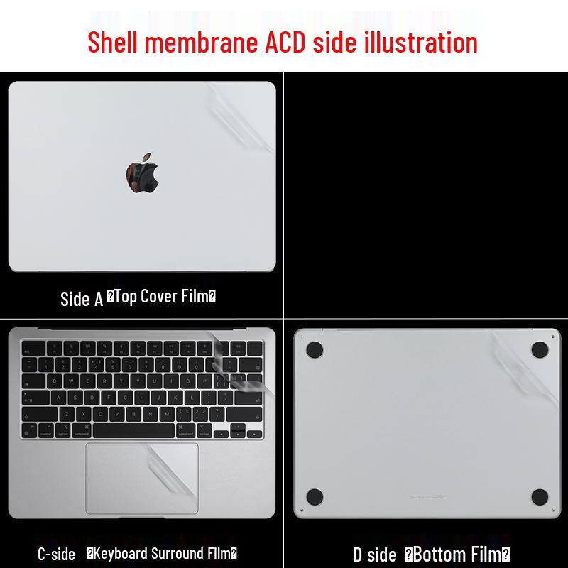 Protective Film for 2024 MacBook Air 15-inch and 13-inch Models