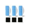 Pet Water Dispenser Filter Element Sponge Cat Water Dispenser Filter Element Replacement Pack White 3+3 Pack