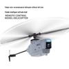 Cross C127/C128 Black Bee Drone: Single-Rotor Helicopter with Altitude Hold & Optical Flow for Aerial Photography