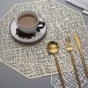 2Pcs Premium Octagon Placemats Heat Insulated Table Mats 80C Protection Reusable Stylish Kitchen Dining Room Decor Party