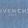 Givenchy G-Tote Letter Logo Detachable Shoulder Strap Denim Tote Bag Women tote Medium-Blue BB50UEB1TC-420