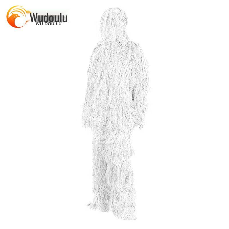 Snow Ghillie Camouflage Suit