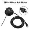 NuLink 3 RPM Mirror Ball Motor, Heavy-Duty Disco Ball Motor Rotator, Supports 4, 6, 8, 12, and 16-inch Balls, for Indoor Nightclubs, DJs, and Party De