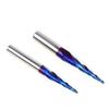 1/4 Shank 8 Shank Integral Alloy Double Edge Tilt Coated Ball Cutter Taper Ball End Mill Metal Embossed Extended Tungsten