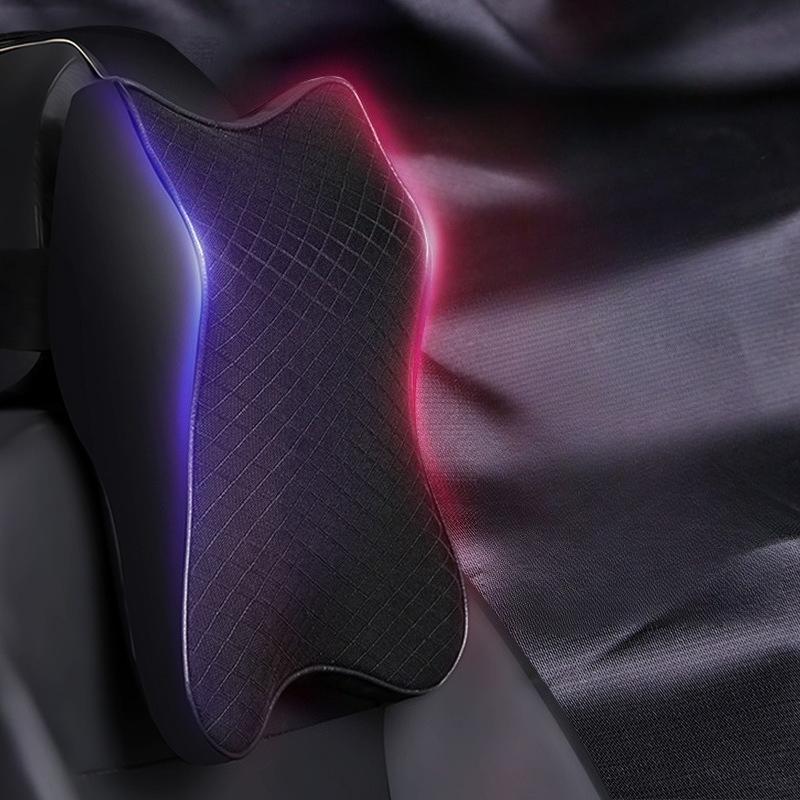 Comfortable Car Seat Neck Headrest Cushion Memory Cotton For Neck Back For Office Chair 3-point Support Design Reduce Fatigue