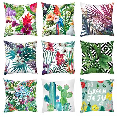 Print Pillow Case Polyester Sofa Car Cushion Cover Home Decor