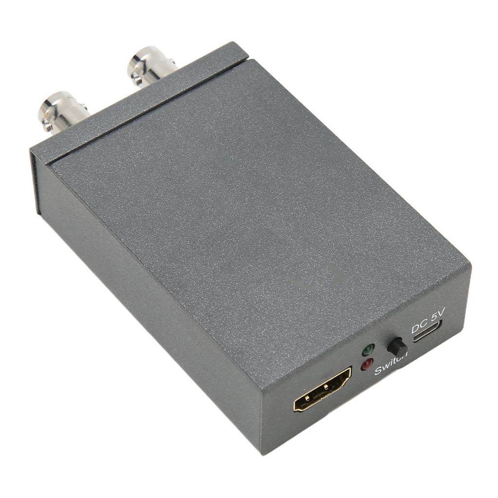 4K HD Multimedia Interface to AHD Converter 1 in 2 Out Coaxial Conversion Loop Through Output 1080P