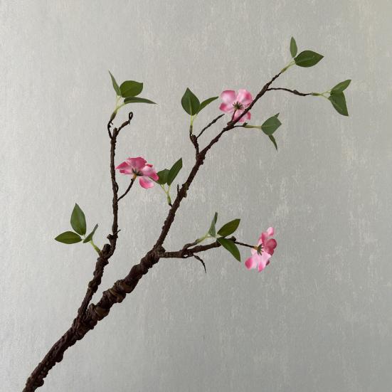 Artificial Flowers High Simulation Realistic Fake Flowers with Soft Petals And Green Leaves